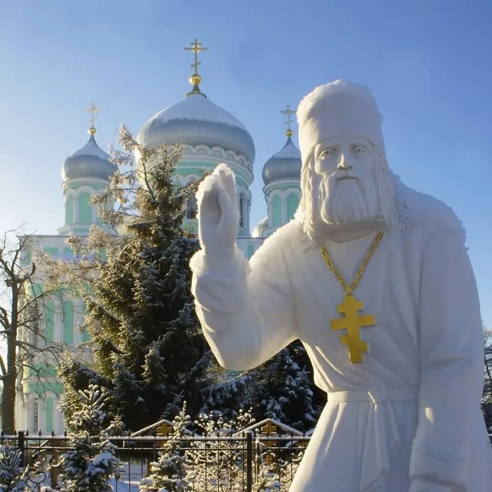 Saint Seraphim Statue